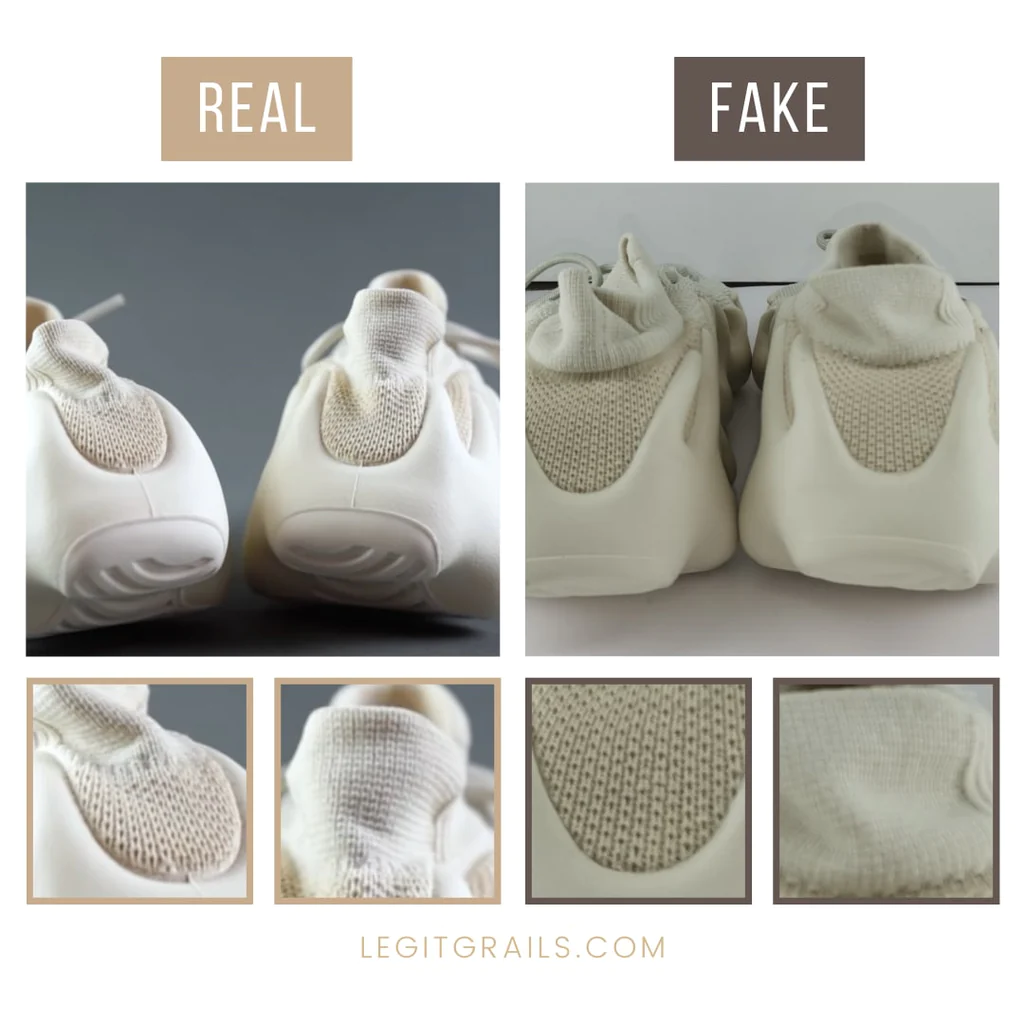 Cách phân biệt những đôi Yeezy 450 Cloud White là real hay fake Hinh anh 4: Cach phan biet nhung doi Yeezy 450 Cloud White la real hay fake