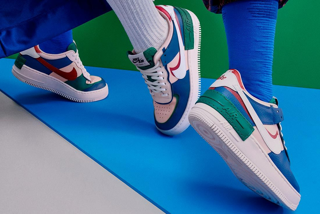 Sự mới lạ trong nét cổ điển của Nike Air Force 1 Shadow Hinh anh 2: Su moi la trong net co dien cua Nike Air Force 1 Shadow