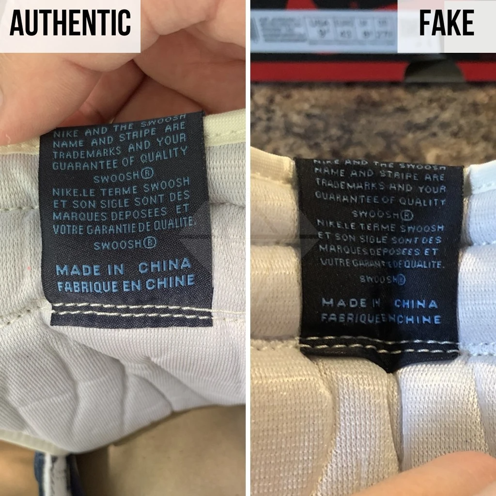 Hướng dẫn cách phân biệt giày Nike Air Jordan 1 Obsidian real và fake Hinh anh 2: Huong dan cach phan biet giay Nike Air Jordan 1 Obsidian real va fake