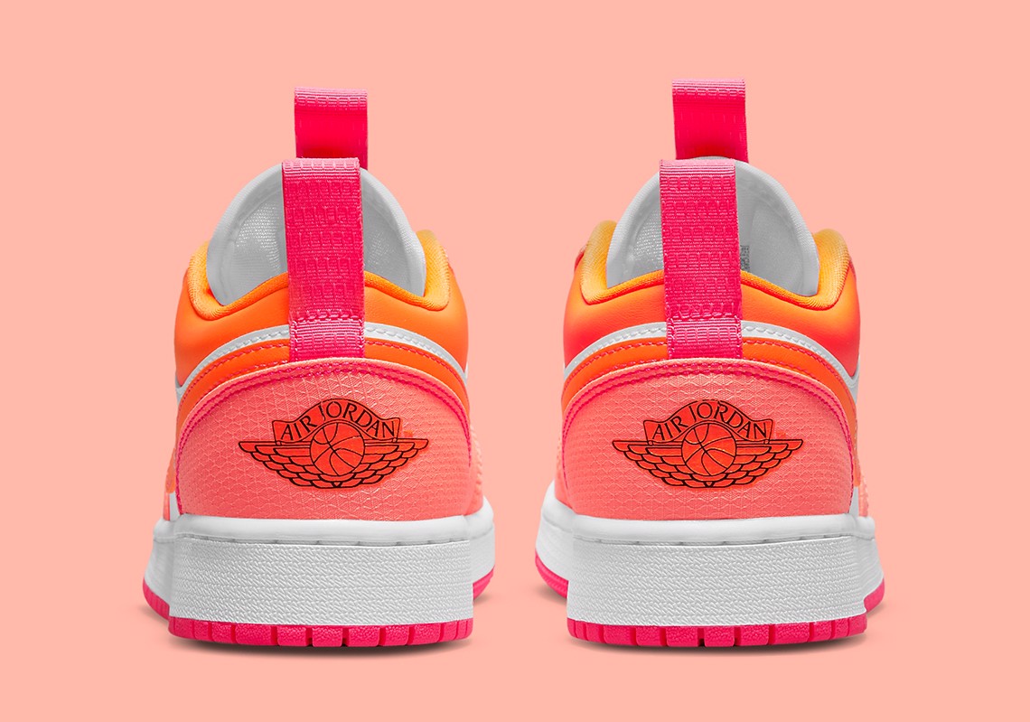 Air Jordan 1 Low Utility xuất hiện phối màu cực yêu dành cho trẻ em! Hinh anh 4: Air Jordan 1 Low Utility xuat hien phoi mau cuc yeu danh cho tre em!