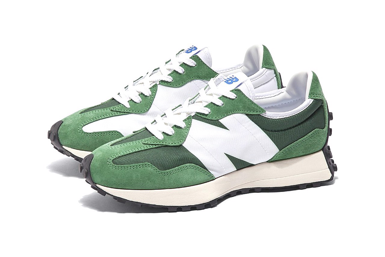 don-mua-thu-voi-new-balance-327-voi-phoi-mau-crisp-green-va-white