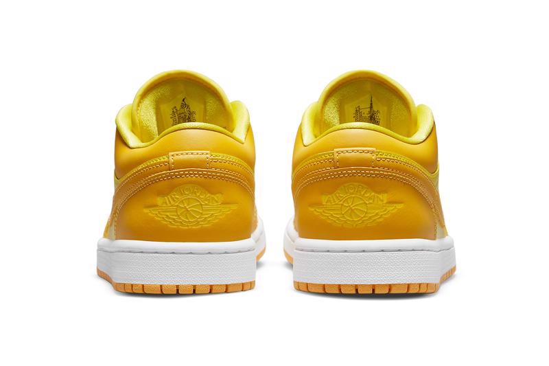 Cảm nhận mùa hè cùng Air Jordan 1 Low "Yellow Strike" Hinh anh 3: Cam nhan mua he cung Air Jordan 1 Low "Yellow Strike"