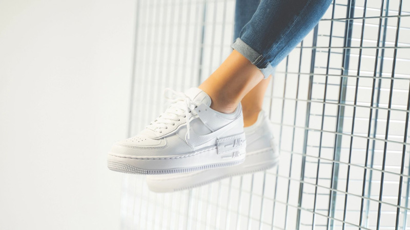 Sự mới lạ trong nét cổ điển của Nike Air Force 1 Shadow Hinh anh 3: Su moi la trong net co dien cua Nike Air Force 1 Shadow