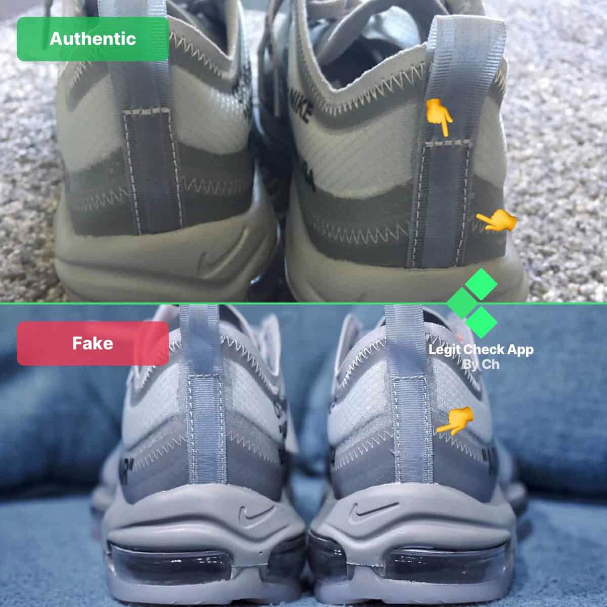 Legitcheck: Cách phân biệt Off White Nike Air Max 97 Menta real và fake Hinh anh 4: Legitcheck: Cach phan biet Off White Nike Air Max 97 Menta real va fake
