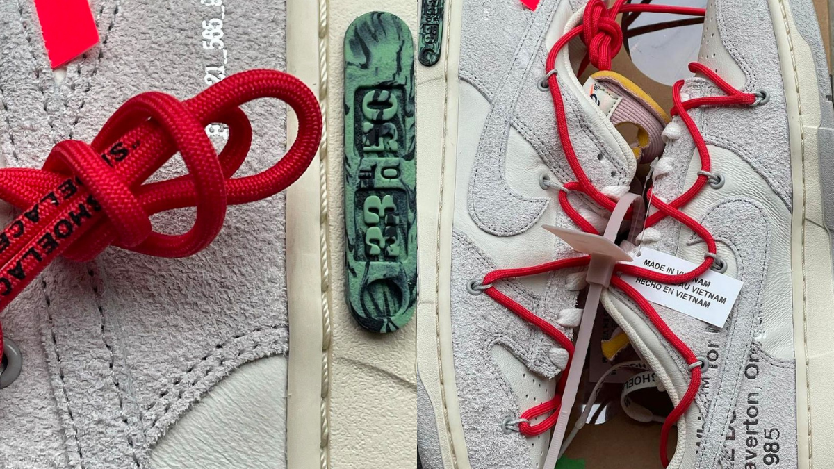 Một cái nhìn cận cảnh về Nike Dunk Low x Off White "The 50"#33 Hinh anh 3: Mot cai nhin can canh ve Nike Dunk Low x Off White "The 50"#33