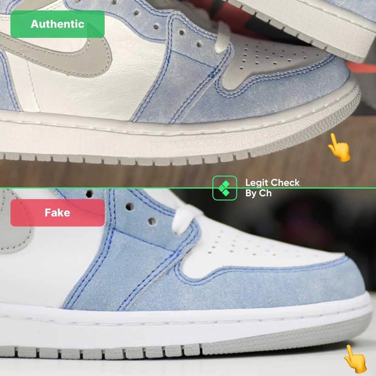 Legitcheck: Cách phân biệt Air Jordan 1 Retro High OG Hyper Royal real và fake Hinh anh 6: Legitcheck: Cach phan biet Air Jordan 1 Retro High OG Hyper Royal real va fake