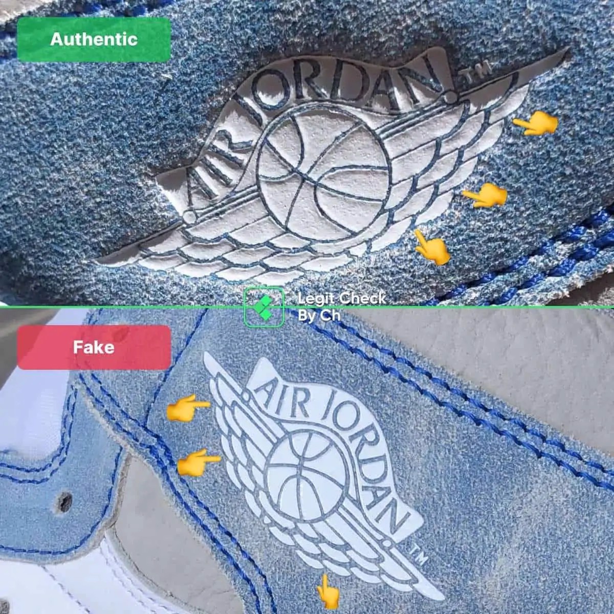 Legitcheck: Cách phân biệt Air Jordan 1 Retro High OG Hyper Royal real và fake Hinh anh 8: Legitcheck: Cach phan biet Air Jordan 1 Retro High OG Hyper Royal real va fake