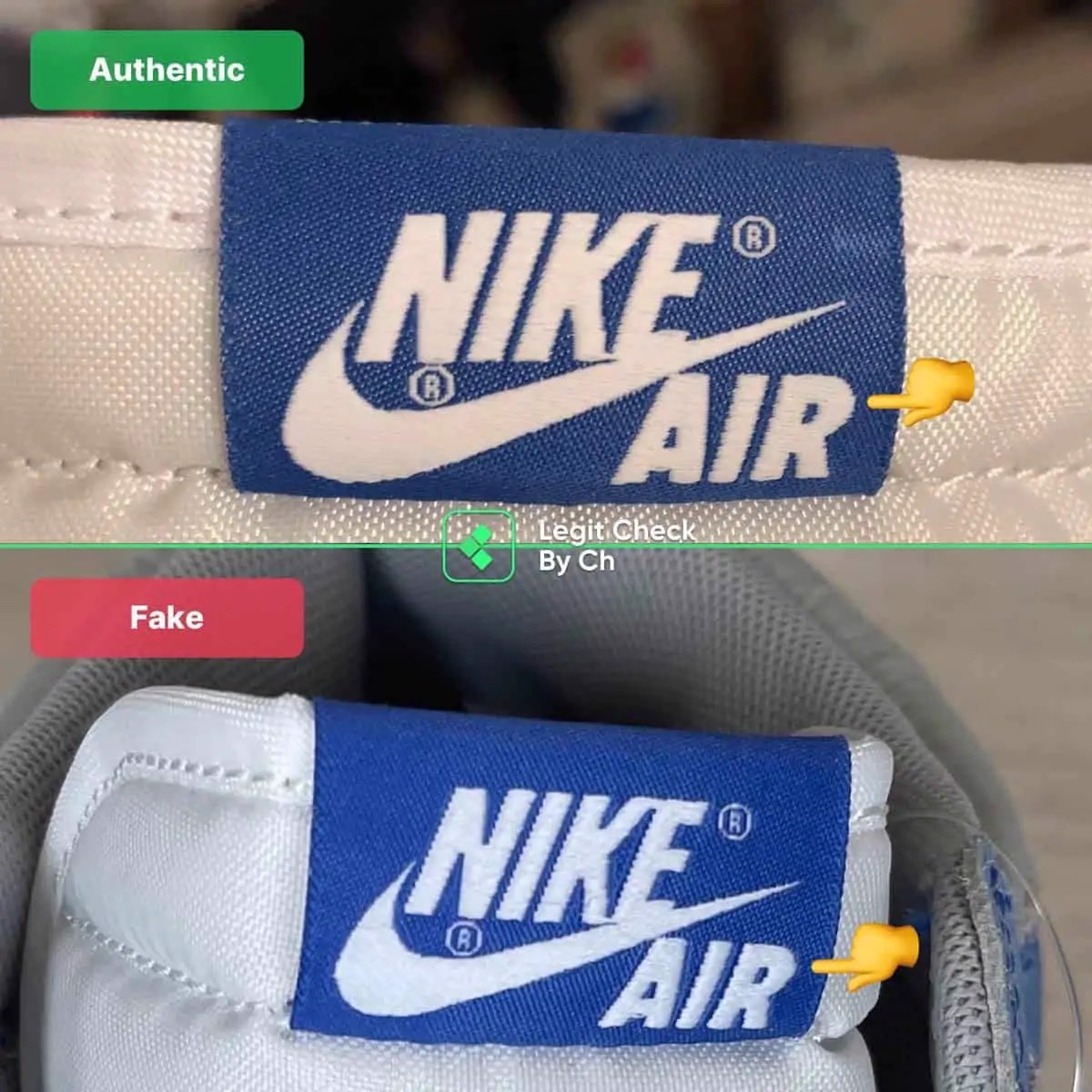 Legitcheck: Cách phân biệt Air Jordan 1 Retro High OG Hyper Royal real và fake Hinh anh 13: Legitcheck: Cach phan biet Air Jordan 1 Retro High OG Hyper Royal real va fake