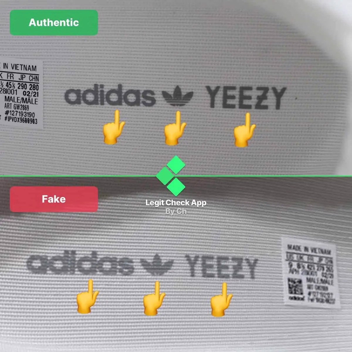 Legitcheck: Cách phân biệt Yeezy Boost 350 V2 Mono Ice real và fake Hinh anh 8: Legitcheck: Cach phan biet Yeezy Boost 350 V2 Mono Ice real va fake