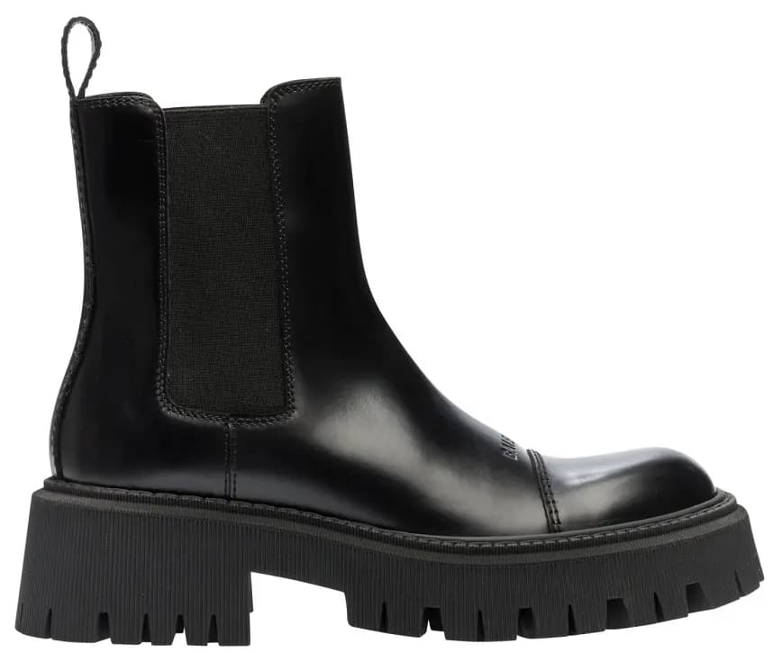 Giày Balenciaga Black Tractor Boots 641399-WA8E9-1000