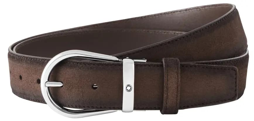 Thắt Lưng Montblanc Cut To Size 'Brown' 118442