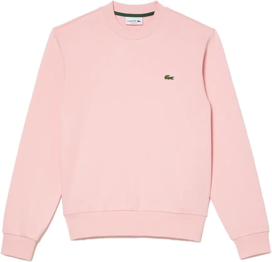 Áo Lacoste Classic Fit Crew Neck Fleece Sweatshirt 'Pink' SH2564-53G-KF9