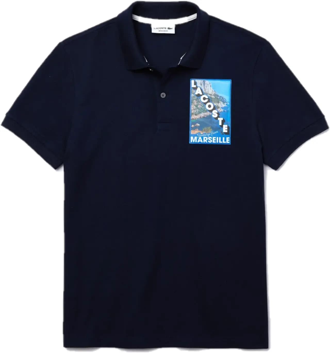 Áo Lacoste Men's Badge-Embellished Cotton Polo PH9727-51G-166