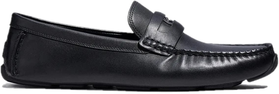 Giày Coach Signature Coin Driver 'Black' C8897