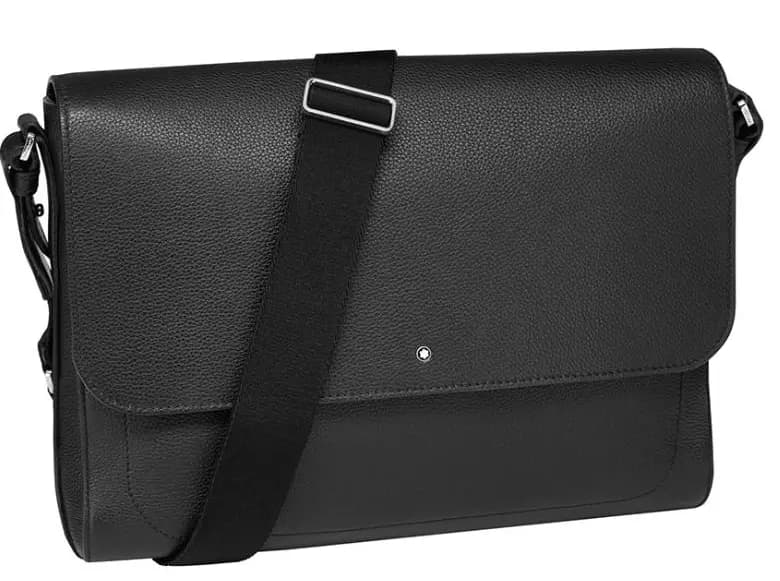 Túi Montblanc Meisterstuck Soft Grain Leather Slim Messenger Bag 126238