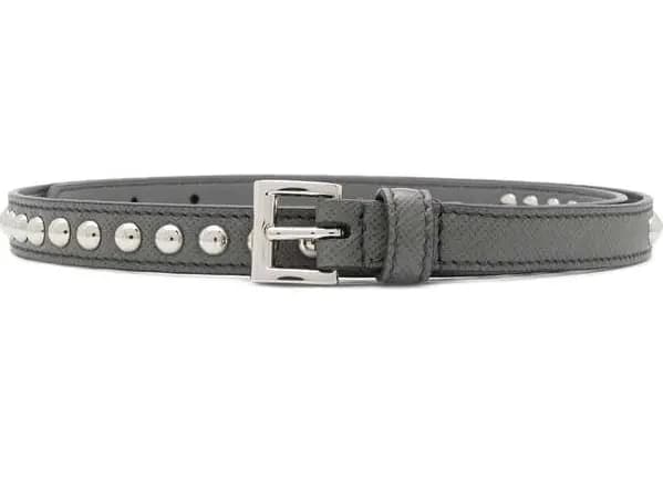 Thắt Lưng Prada Stud Detail Leather Belt 1CM1412AWVF0K44