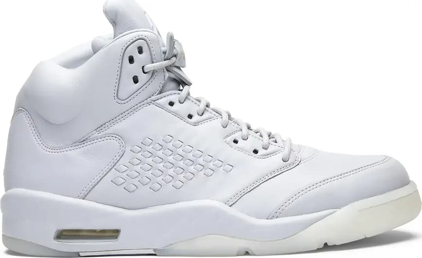 Giày Nike Air Jordan 5 Retro Premium 'Pure Platinum' 881432-003