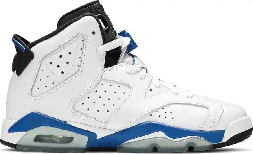 Giày Nike Air Jordan 6 Retro BG 'Sport Blue' 384665-107