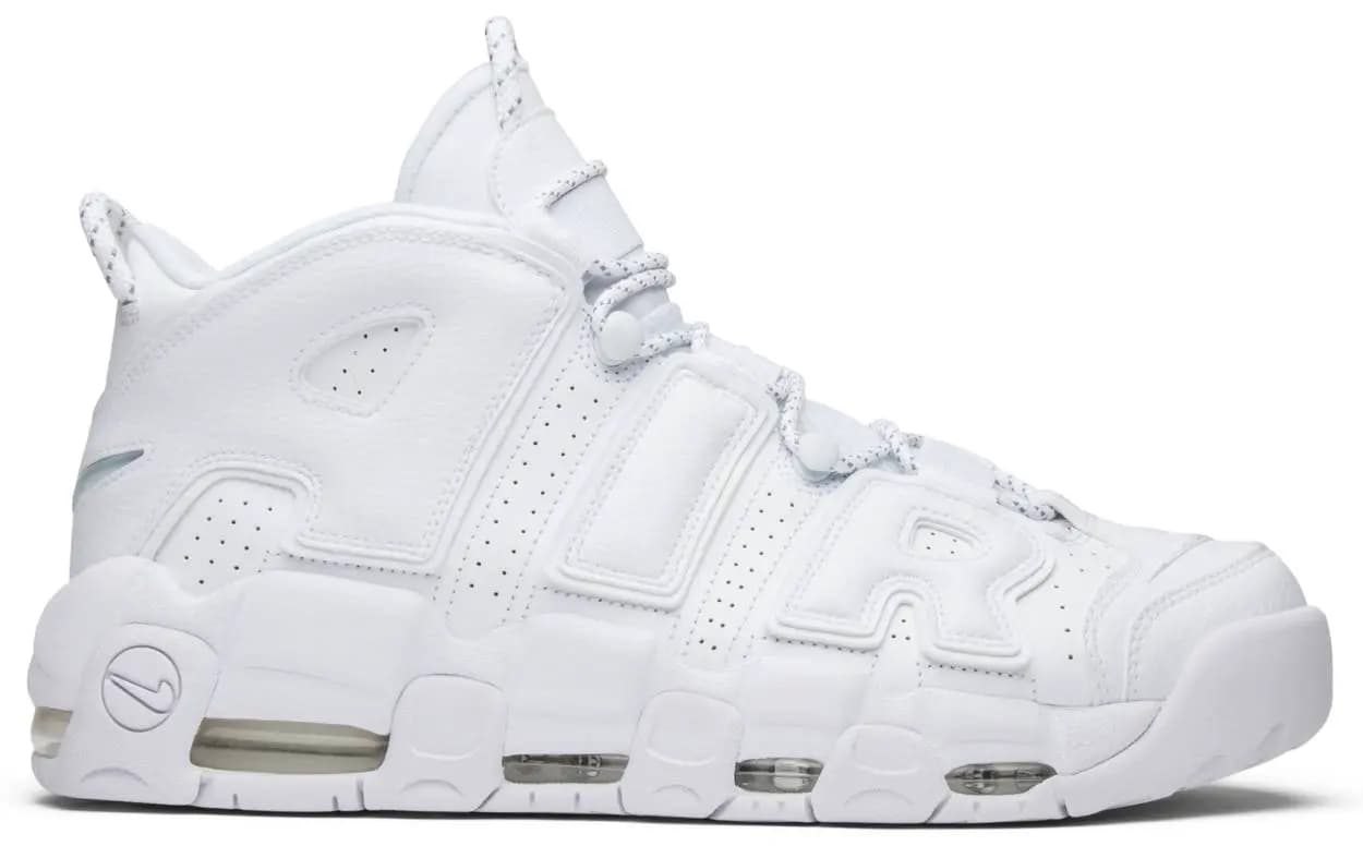 Giày Nike Air More Uptempo 'Triple White' 921948-100