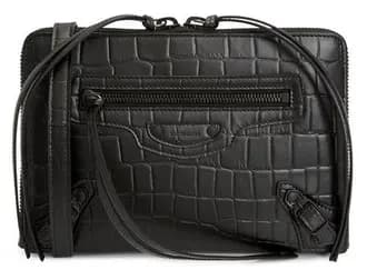 Túi Balenciaga Neo Pouch Crocodile 'Black' 644482-15V07-1000