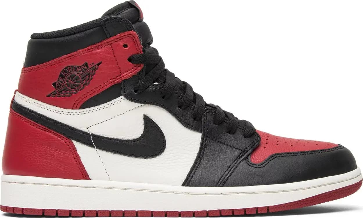 Giày Nike Air Jordan 1 Retro High 'Bred Toe' 555088-610