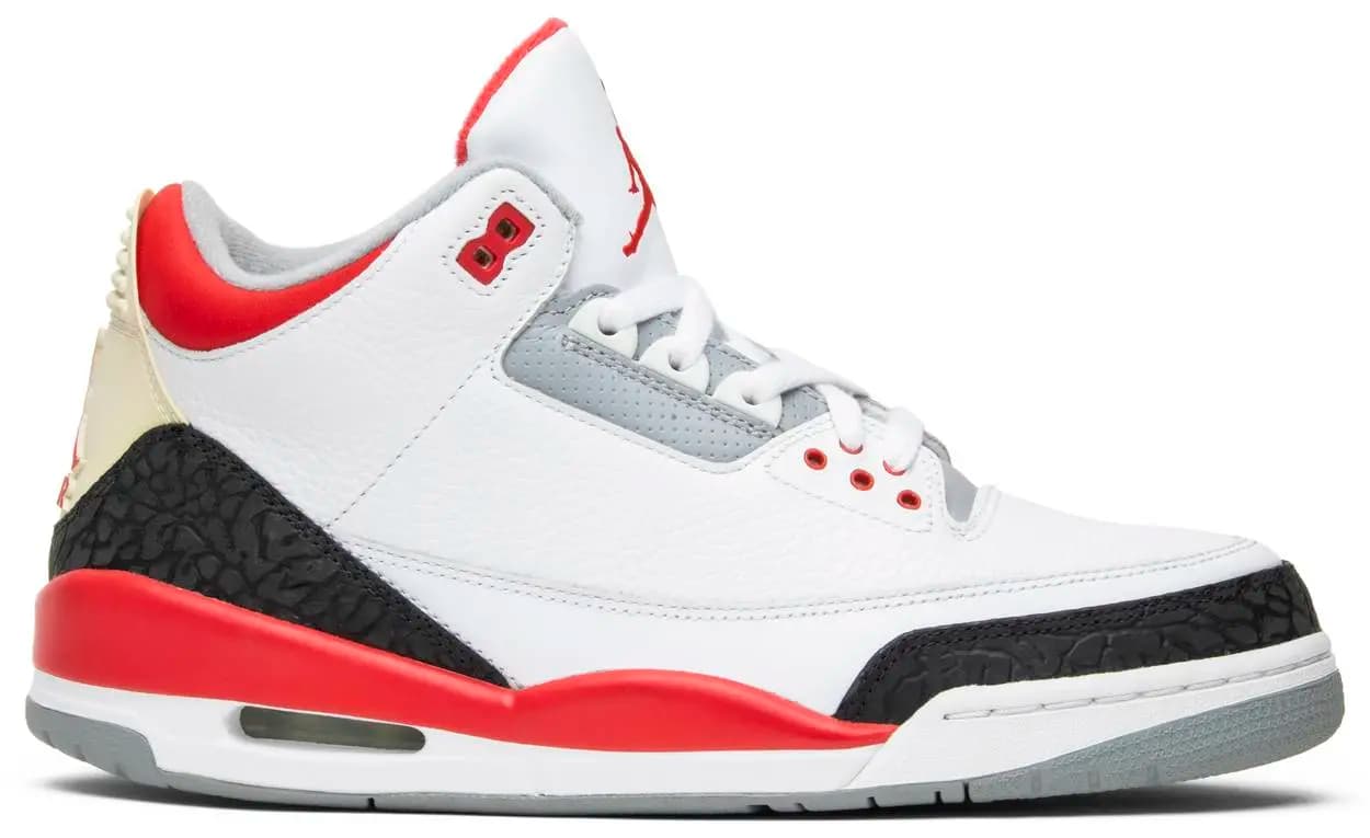 Giày Nike Air Jordan 3 Retro 'Fire Red' 2007 136064-161