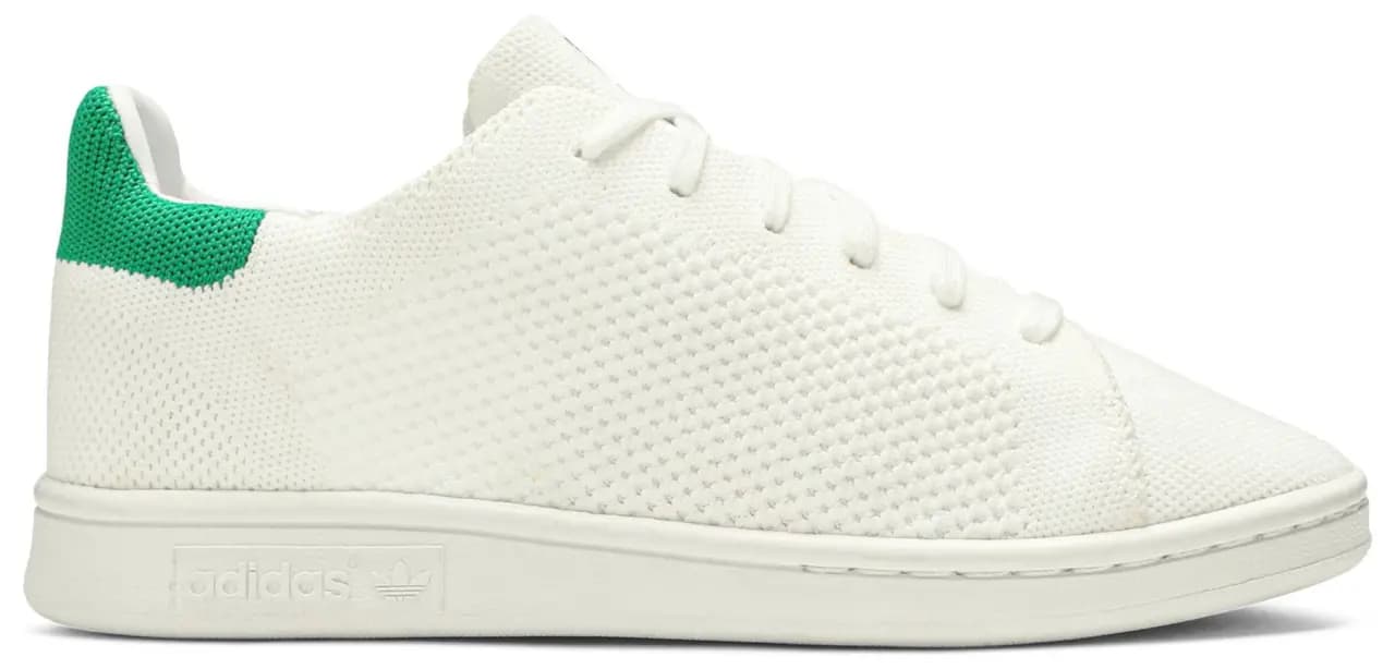 Giày Adidas Stan Smith Primeknit J 'White Green' S75351