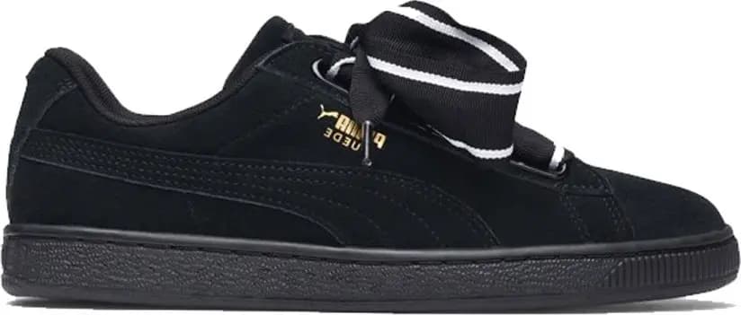 Giày Puma Basket Suede Heart Satin Black 364084-01