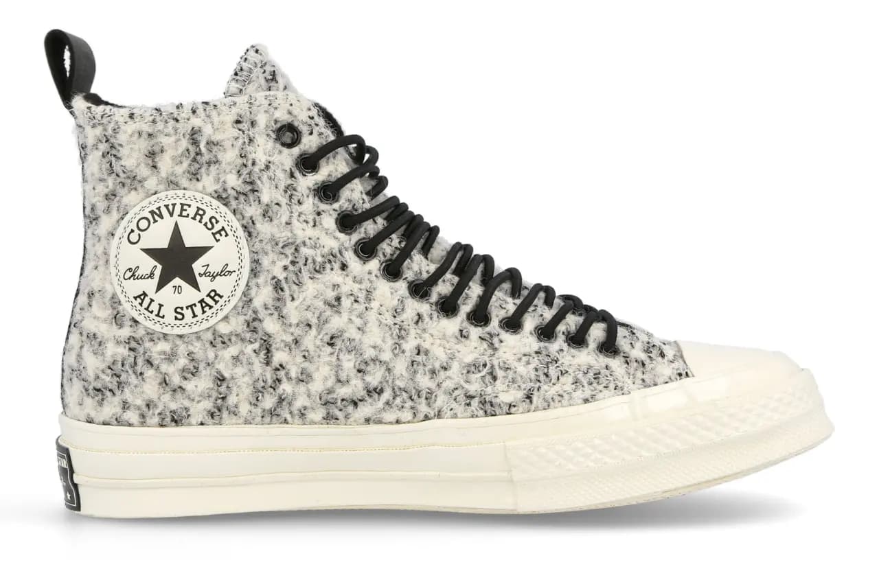 Giày Converse Chuck 70 High 'White Black' 166132C