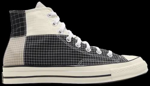 Giày Converse Chuck 70 Hi Quad Ripstop 'Black' 166316C