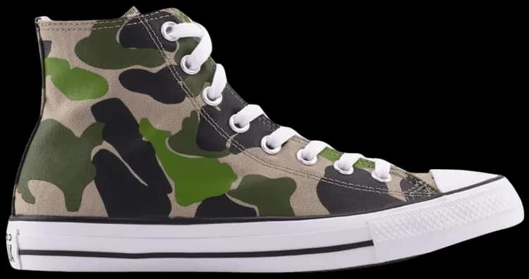 Giày Converse Chuck Taylor All Star High 'Archival Camo' 166714C