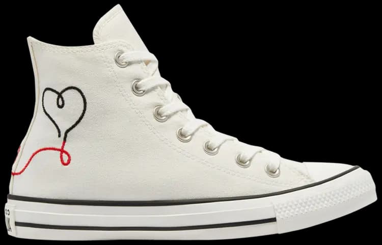 Giày Converse Chuck Taylor All Star High 'Made with Love White' 171159F