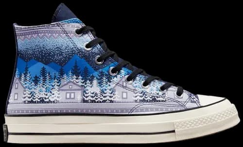 Giày Converse Chuck 70 High 'Holiday Sweater Midnight Navy' 172135C