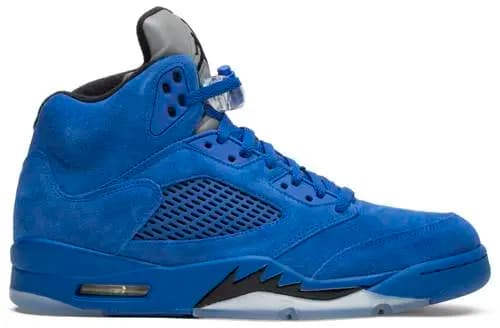 Giày Nike Air Jordan 5 Retro 'Blue Suede' 136027-401