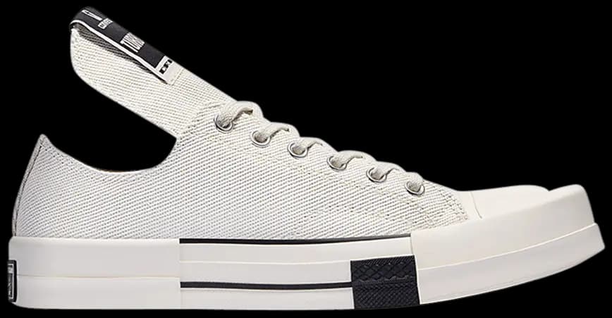 Giày Converse Rick Owens x TURBODRK Chuck 70 Low 'Lily White' 172345C