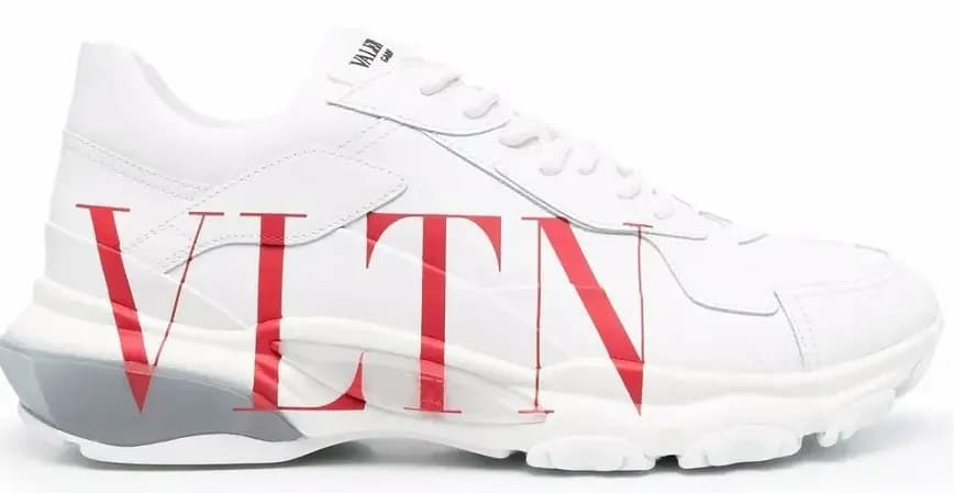Giày Valentino Homme Blanc Cuir Baskerts WY2S0B21RKWKR5