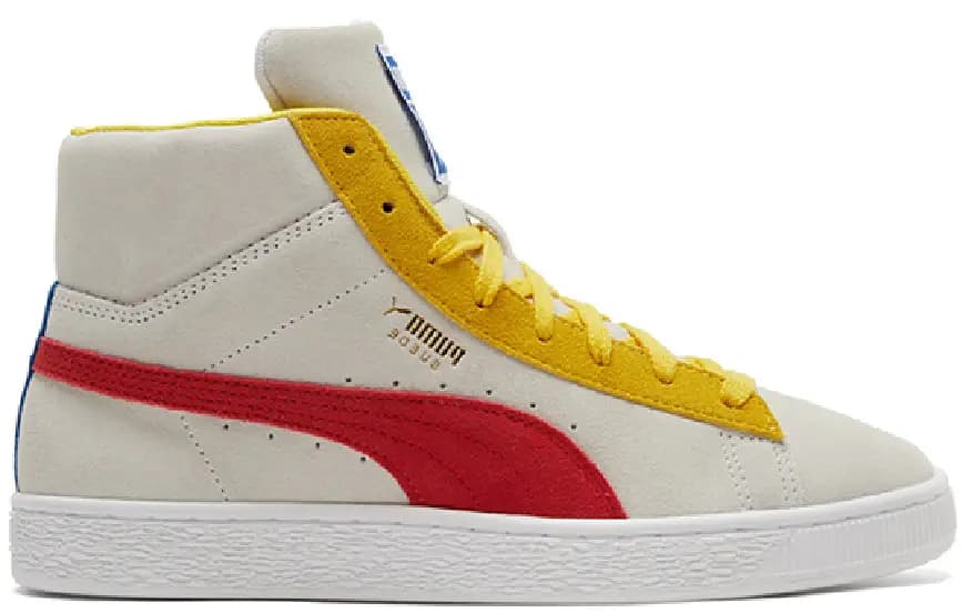 Giày Puma Suede Mid XXI Beige Red Yellow 380205-09
