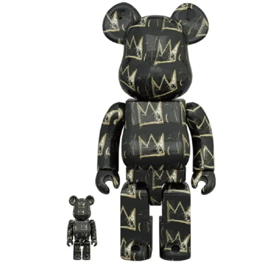 Mô Hình Bearbrick Jean Michel Basquiat #8 100% + 400% &amp; 1000%