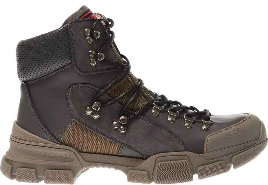 Giày Gucci Flashtrek Leather High 521679-D6050-1260