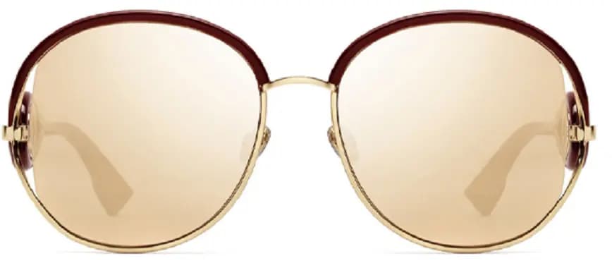 Kính Dior New Volute Multilayer Gold SQ Round Ladies NEWVOLUTES-0NOA-SQ
