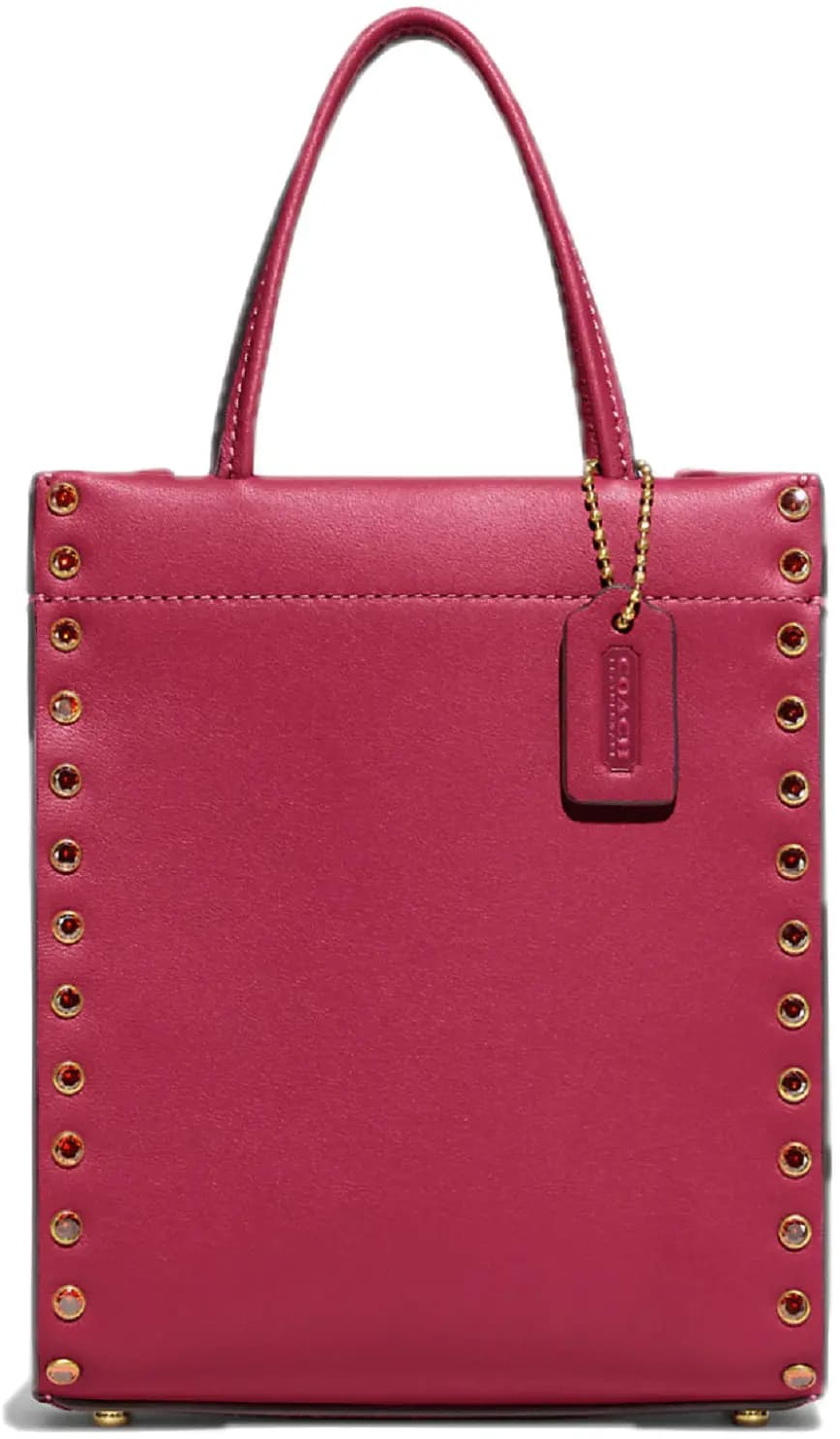 Túi Coach Mini Cashin Tote Crystal Rivets 'Hyacinth' CE729-B4BH1