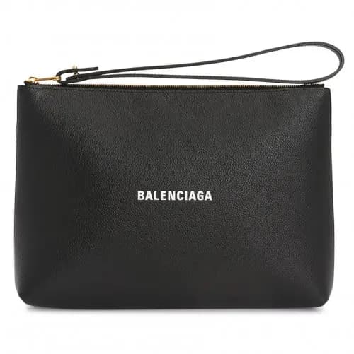 Túi Balenciaga Common Clutch Pouch Bag 'Black' 655925-1IZIM-1090