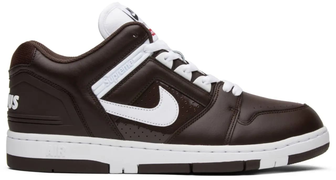 Giày Nike Supreme x Air Force 2 'Brown' AA0871-212