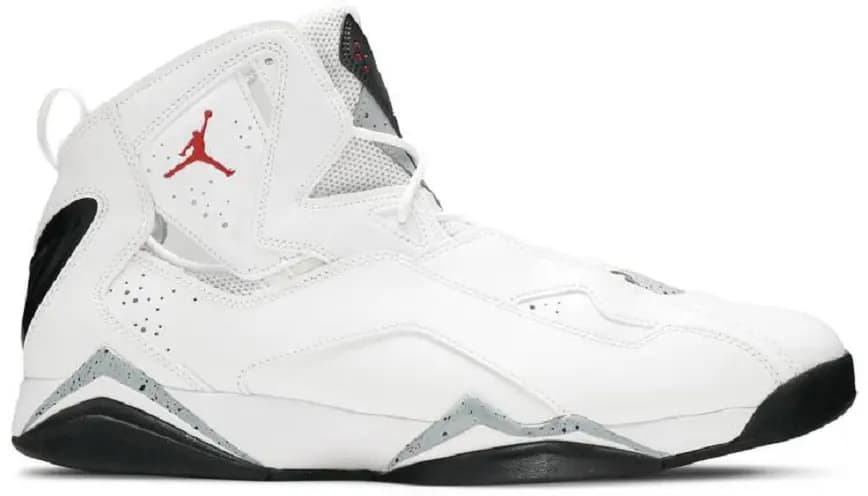 Giày Nike Jordan True Flight 'White Cement' 342964-104