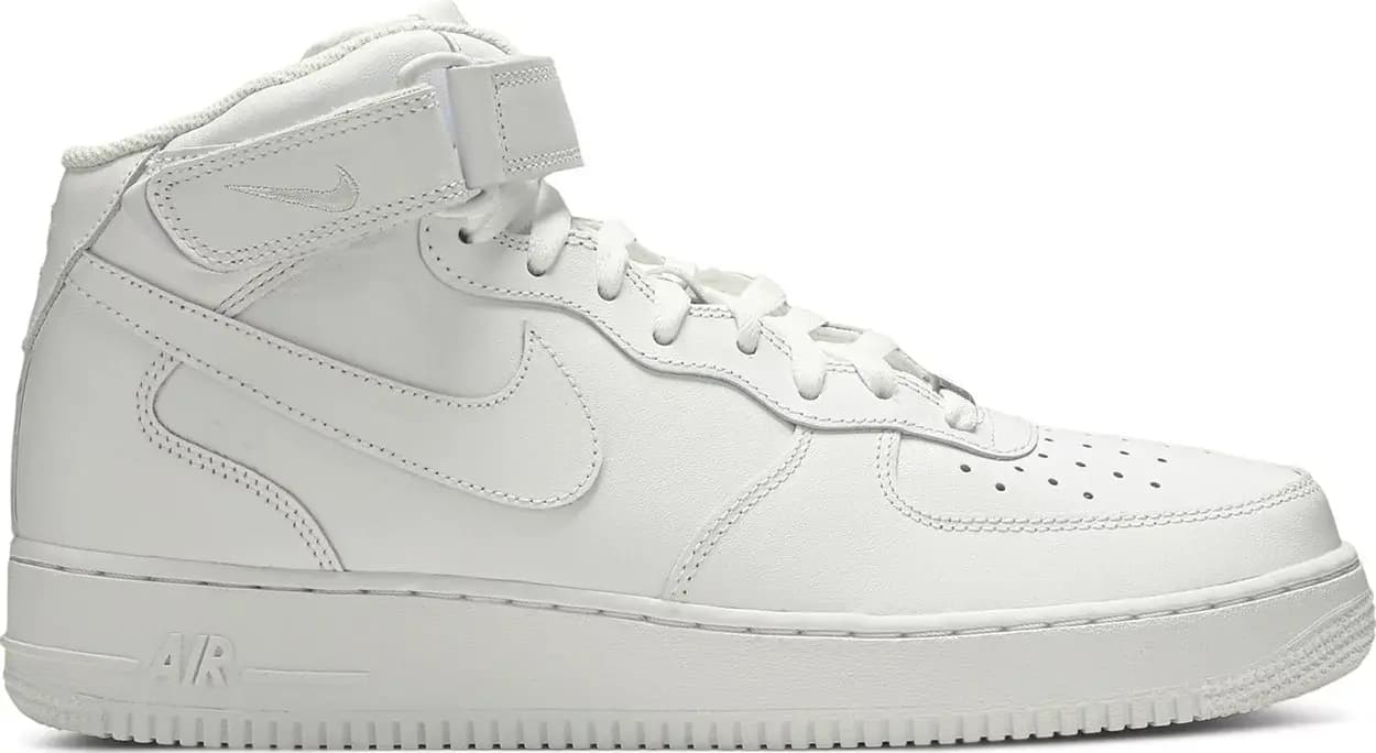 Giày Nike Air Force 1 Mid 'All White' 07 315123-111
