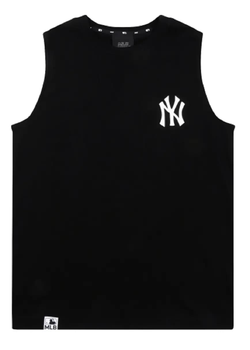 Áo MLB Seamball Sleeveless Top NY Yankees 'Black' 31TKS2131-50L