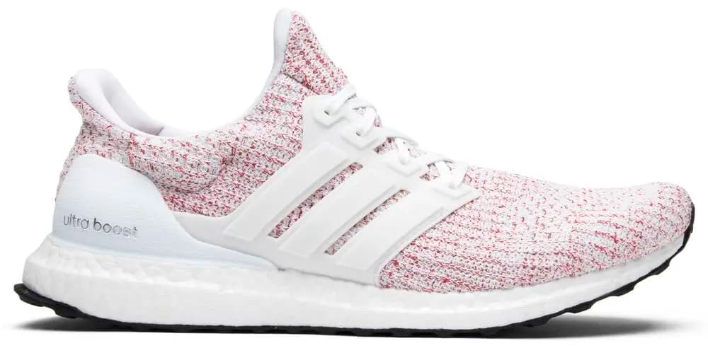 Giày Adidas UltraBoost 4.0 'White &amp; Scarlet Red' BB6169