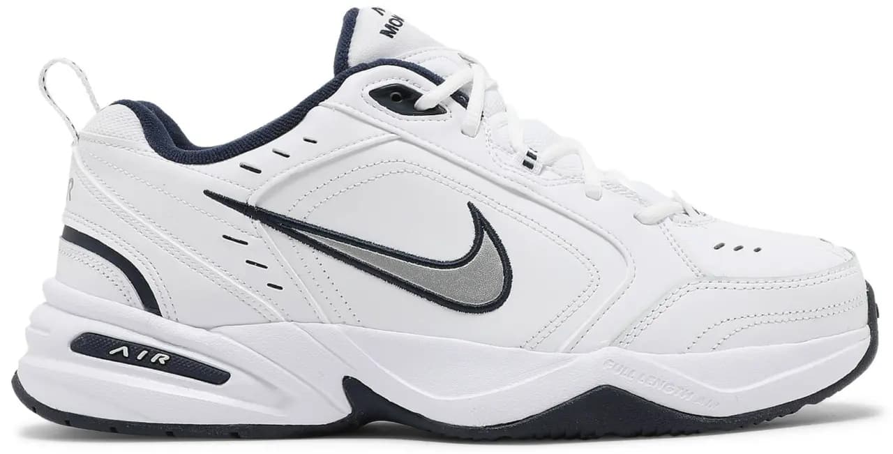 Giày Nike Air Monarch IV 'White Navy' 415445-102
