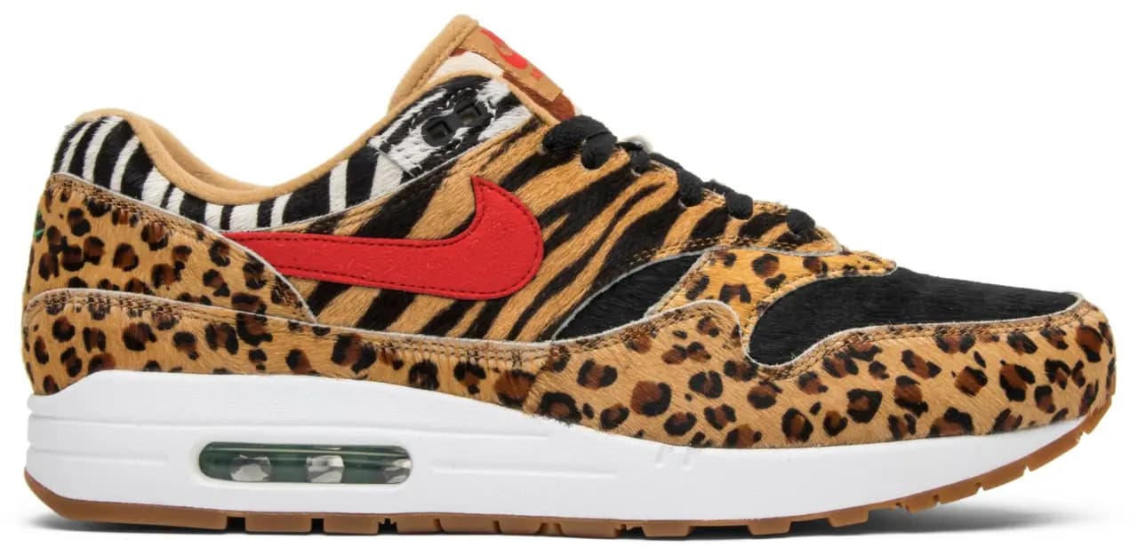 Giày Nike Air Max 1 DLX x Atmos 'Animal Pack' 2018 AQ0928-700