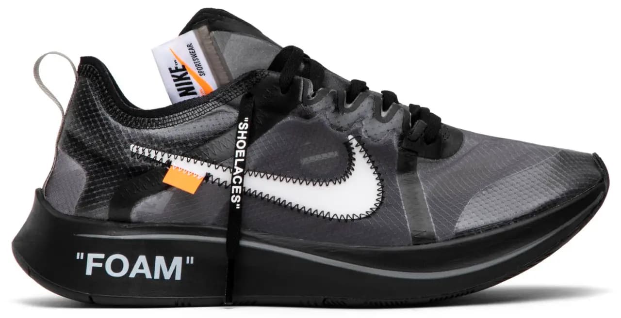 Giày Nike Off-White x Zoom Fly SP 'Black' AJ4588-001